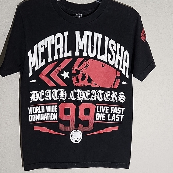 Metal Mulisha Mens Shirt Size S World Wide Domination Black - Picture 1 of 8